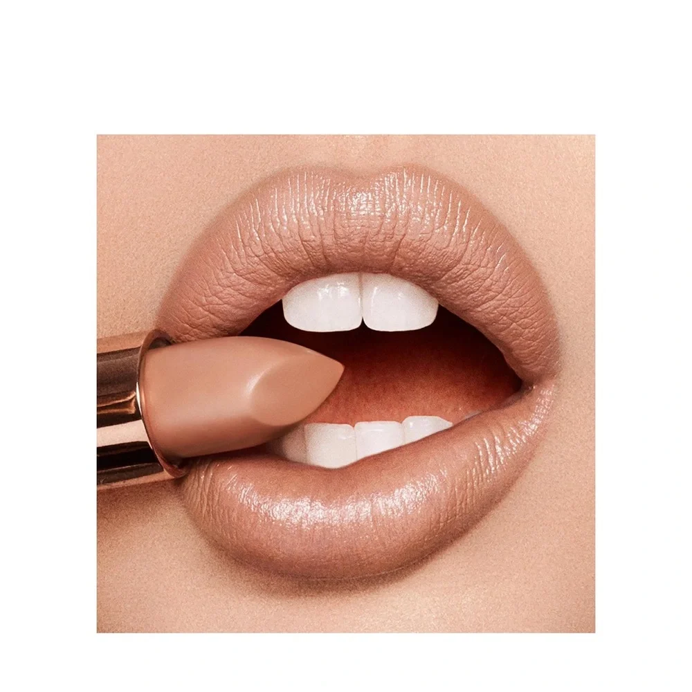 Charlotte Tilbury K.I.S.S.I.N.G Lipstick Yes Honey Nude Beige NWT